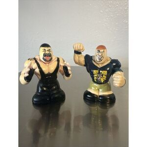 WWF WWE Thumbpers‎ Figure JOHN CENA & THE UNDERTAKER Wicked Cool Toys 2013